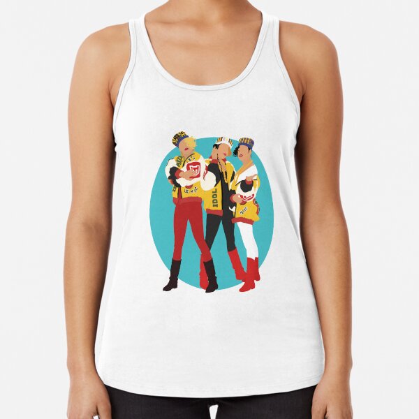 Salt N Pepa with DJ Spinderella Racerback Tank Top