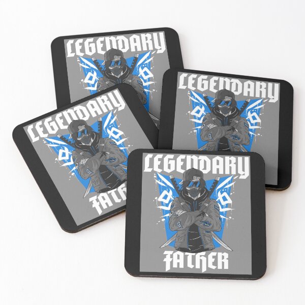 Item preview, Legendary Father Ninja with Katanas designed and sold by ShowMePrints.