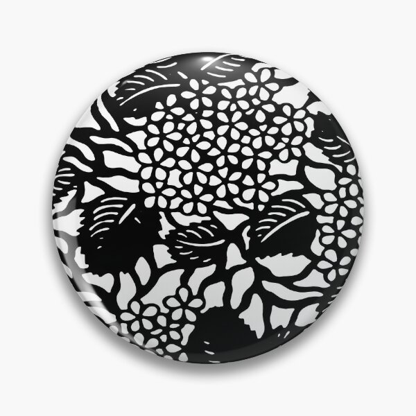 Aperçu de l'œuvre Hortensias noirs et blancs créée et vendue par BReinbold.
