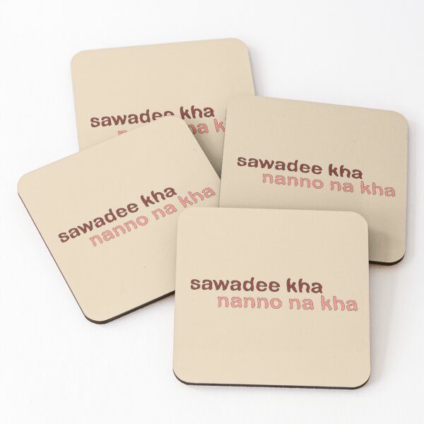 Item preview, Sawadee kha nanno na kha -Nanno line from Girl From Nowhere designed and sold by Eckaa.