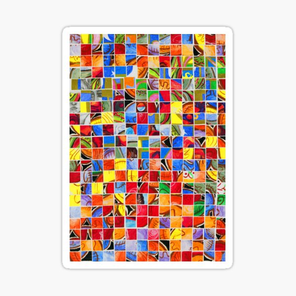 Rainbow windows (Sum of its parts II/II) Sticker