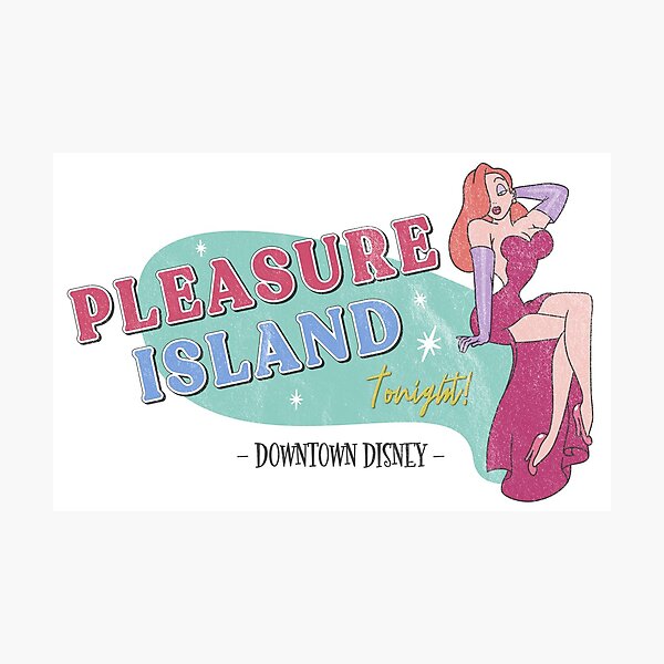 Item preview, Pleasure Island - Jessica Rabbit (angustiada) designed and sold by StevePhoenix.