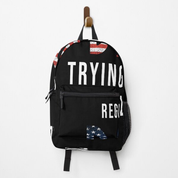 Item preview, Regular Dad Trying Not To Raise Liberals American USA Flag designed and sold by FunnySerious.