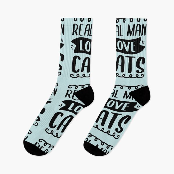 Item preview, Real Man Love Cats Design designed and sold by boopsblunt.