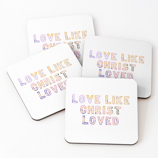 Item preview, Love like Christ loved <3 designed and sold by Jade Rose.
