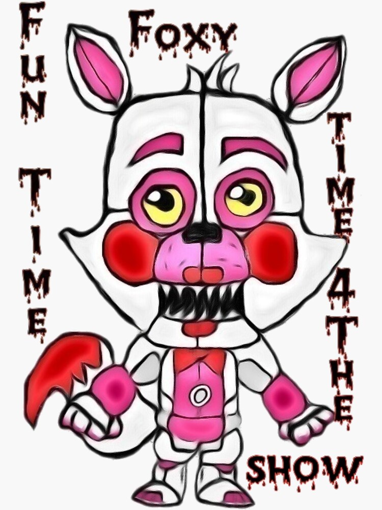 Withered Foxy Sticker for Sale by WillowsWardrobe