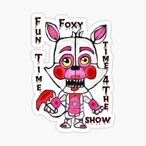 Withered Foxy Sticker for Sale by WillowsWardrobe