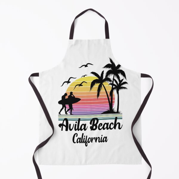 Item preview, Avila Beach California Seaside Retro Sunset designed and sold by Home-Spirit.