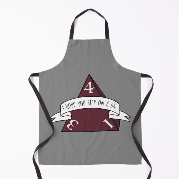Item preview, I hope you step on a D4 - Dungeons and Dragons Humor designed and sold by DianaHumble.