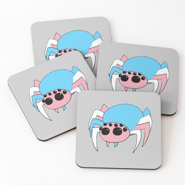 Item preview, Trans Transgender Cute Creepy Spoopy Spider designed and sold by Cutest-Raccoon.