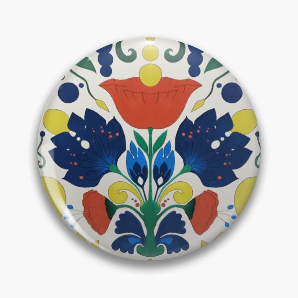 Item preview, Pequeñas flores de azulejos designed and sold by FickleMuse.