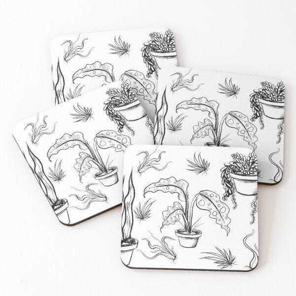 Item preview, Plants- b&w designed and sold by Slupo2017.