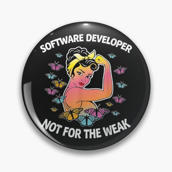 Item preview, Software Developer Butterfly Proud Coworker Saying  designed and sold by blancatawa.