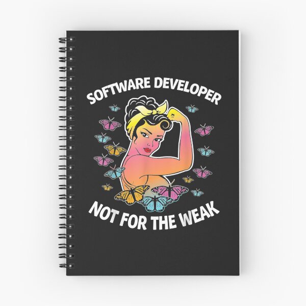 Item preview, Software Developer Butterfly Proud Coworker Saying designed and sold by blancatawa.