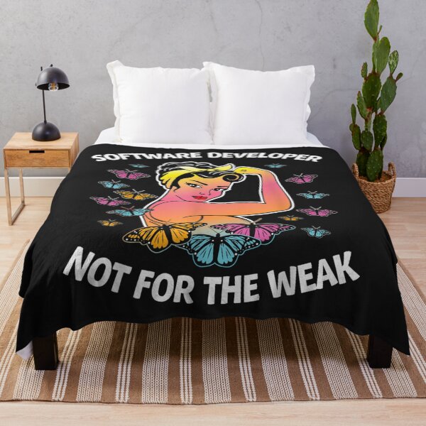 Item preview, Software Developer Butterfly Proud Coworker Saying  designed and sold by blancatawa.