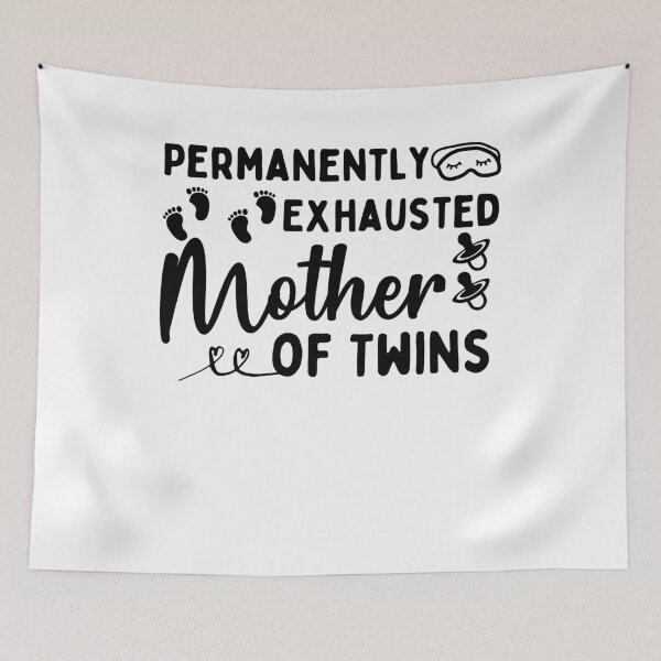 Item preview, Permanently Exhausted Mother Of Twins designed and sold by dr-tars.