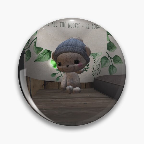 Item preview, teddy in beanie designed and sold by The Poette.