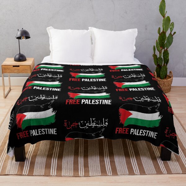 Item preview, Free Gaza Free Palestine Flag Arabic Human Rights designed and sold by tiffanyart53.