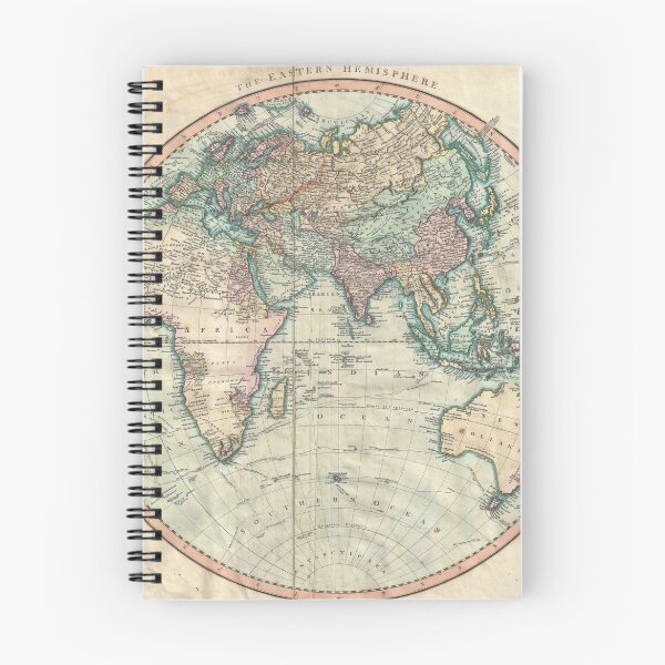 Item preview, Vintage Map of The Eastern Hemisphere (1801) designed and sold by BravuraMedia.