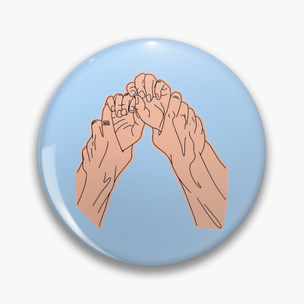 Item preview, Pinned hands designed and sold by walkerbailey.