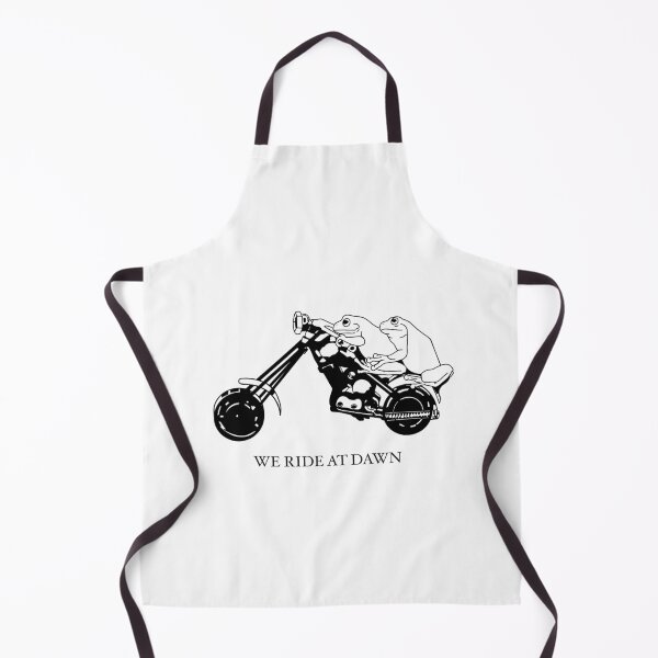 Item preview, We ride at dawn hardcore motorcycle frogs designed and sold by Katonion.