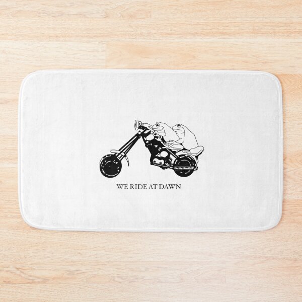 Item preview, We ride at dawn hardcore motorcycle frogs designed and sold by Katonion.