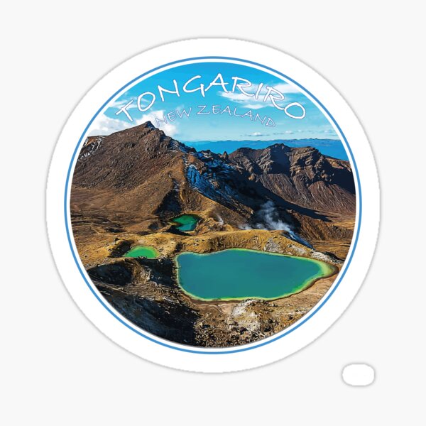 Item preview,  Tongariro Alpine Crossing and Colourful Lakes designed and sold by Pekapeka of NZ.
