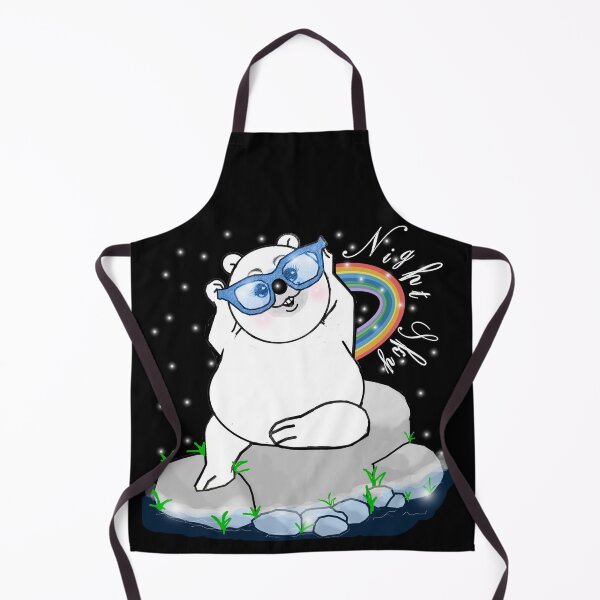 Item preview, Polar bear - night sky designed and sold by Shirley cute art .