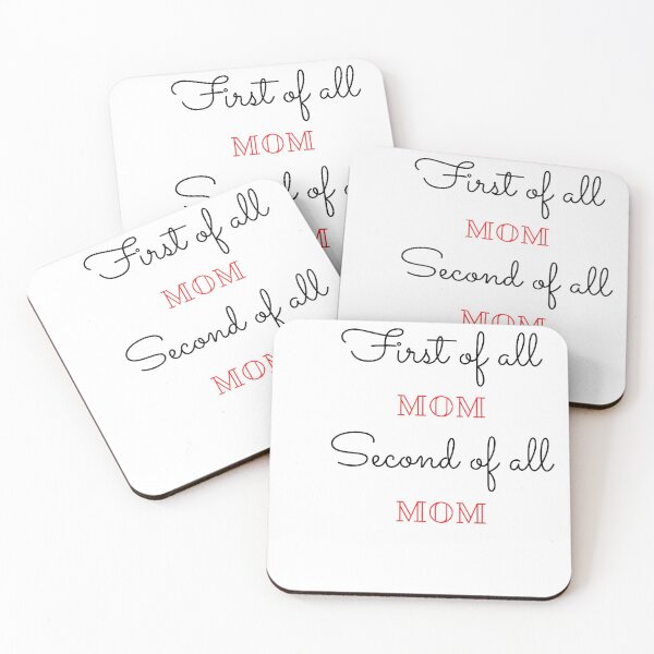 Item preview, First of all mom second of all mom designed and sold by Ammar-the-goat.