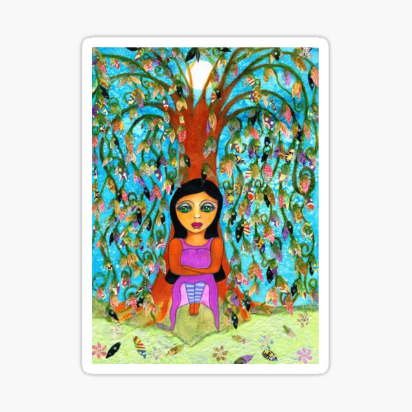 Weeping Willow Sticker