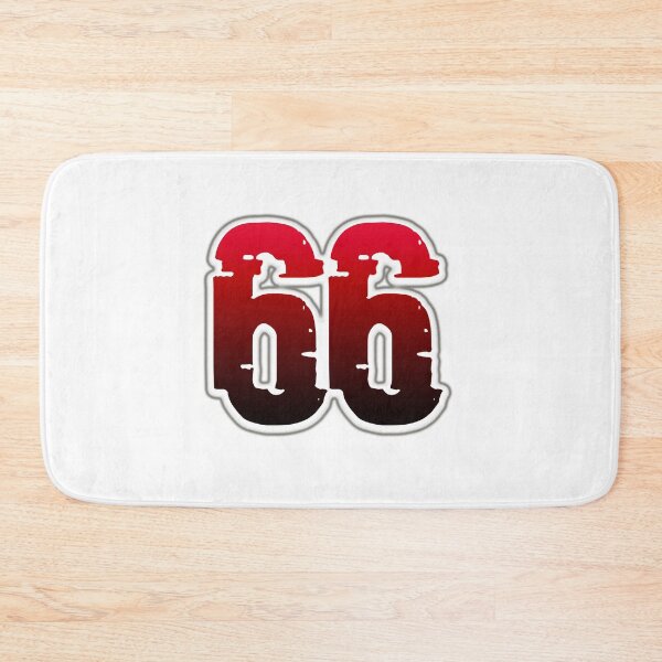 Item preview, Creepy Red Number 66 designed and sold by creepy-red.