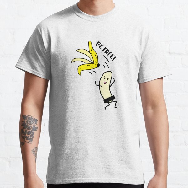 censored banana t shirt