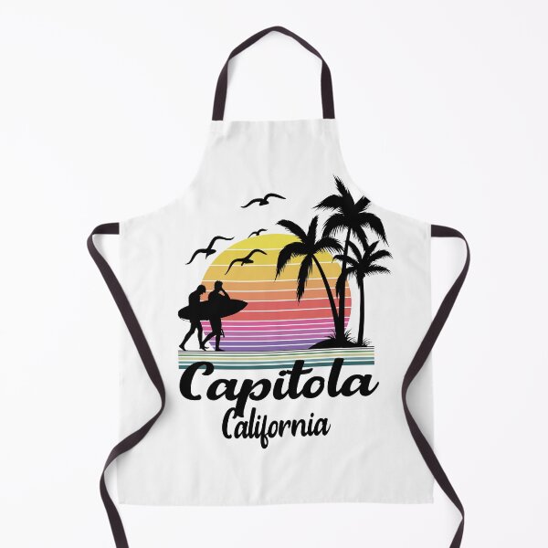 Item preview, Capitola California Seaside Retro Sunset designed and sold by Home-Spirit.