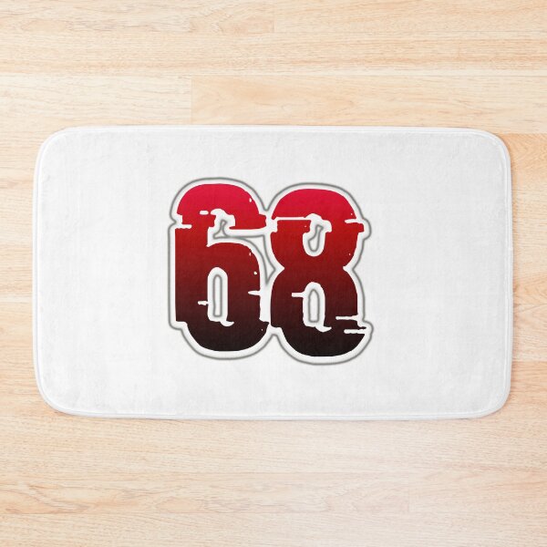 Item preview, Creepy Red Number 68 designed and sold by creepy-red.