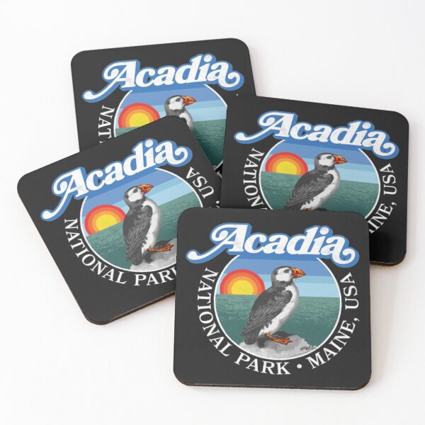Item preview, Acadia National Park Puffin Vintage Maine Shirt  designed and sold by Clavitaps.