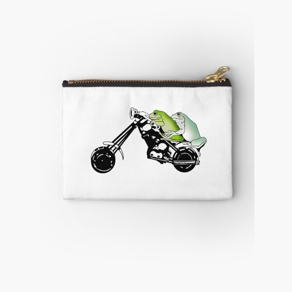 Item preview, Colorful Hardcore motorcycle frogs designed and sold by Katonion.