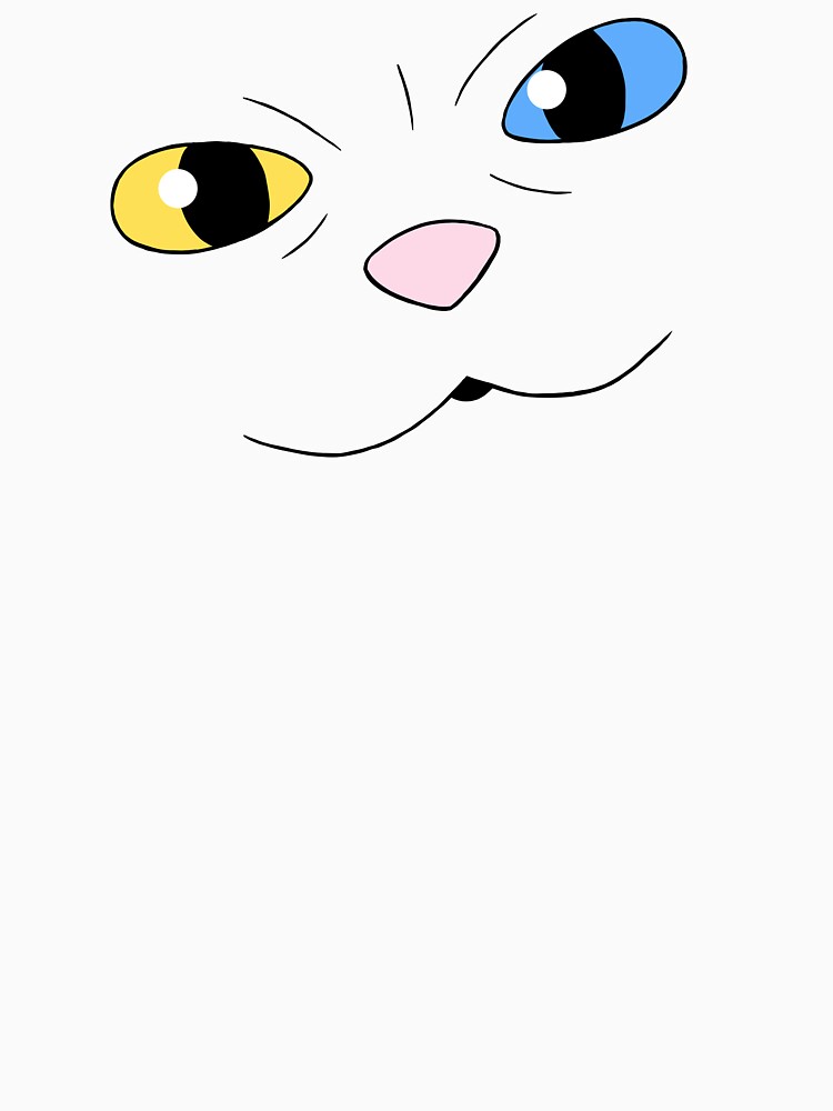 Thumbnail 7 of 7, Classic T-Shirt, Odd-Eyed Cat designed and sold by captainscifiart.