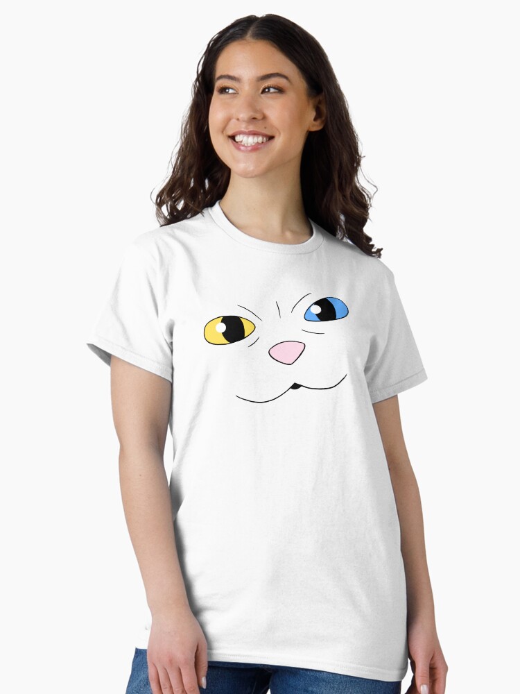 Thumbnail 1 of 7, Classic T-Shirt, Odd-Eyed Cat designed and sold by captainscifiart.