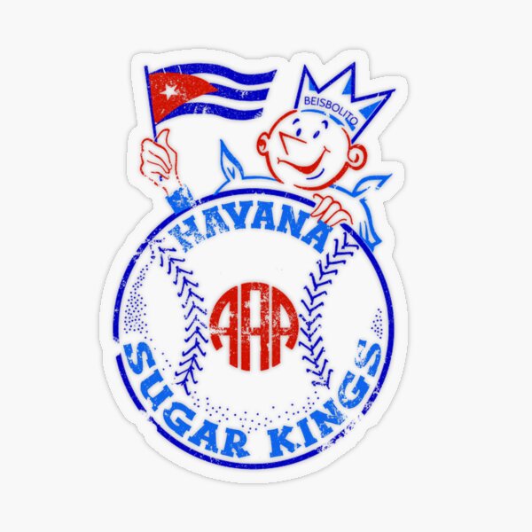 Havana Sugar Kings 1959 AAA World Champions Logo Sticker for Sale by  alhern67