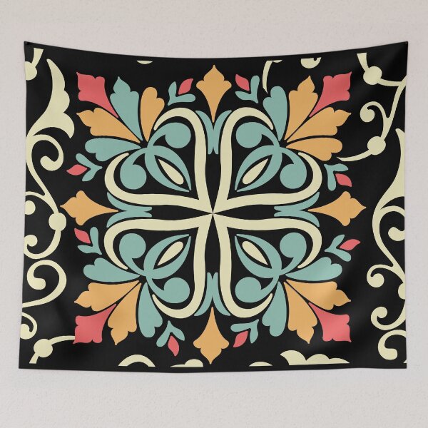 Item preview, Colorful Traditional and Ethnic Mandala Motifs Pattern designed and sold by TheImperfecto.
