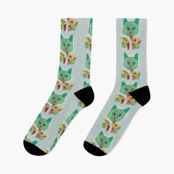 Item preview, CAT EATING PIZZA AND TACOS designed and sold by MySecretMerch.