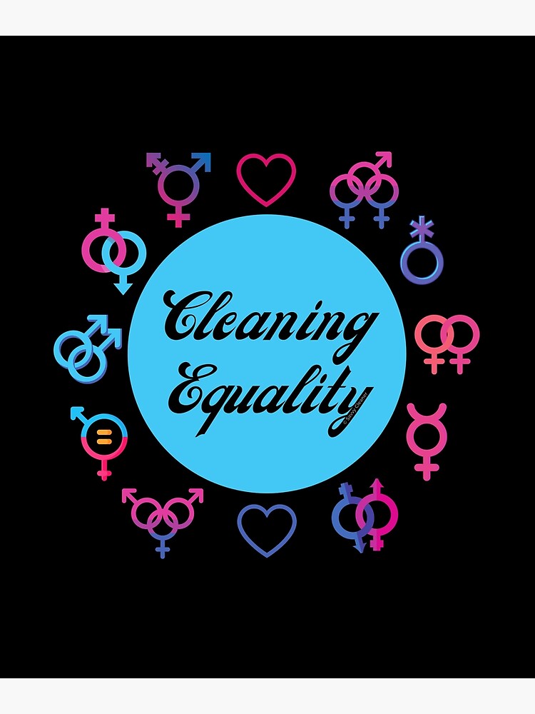Cleaning Equality Gender Inclusive Housekeeping Pride by SavvyCleaner