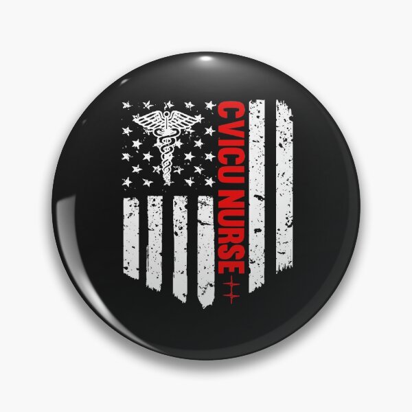 Item preview, Cvicu Nurse American Flag Patriotic RN Registered Nurse Gift T-Shirt designed and sold by Expand-colombus.