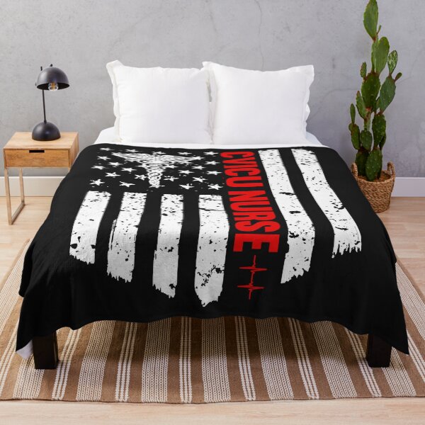 Item preview, Cvicu Nurse American Flag Patriotic RN Registered Nurse Gift T-Shirt designed and sold by Expand-colombus.