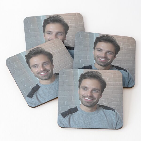 Item preview, Sebastian Stan Cute Smile Merch designed and sold by Brooktp.
