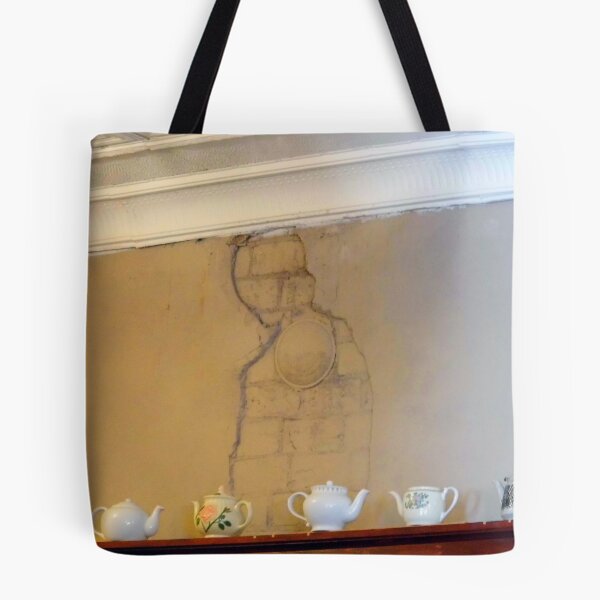 Item preview, Teapots And The Lady In The Wall designed and sold by WildestArt.