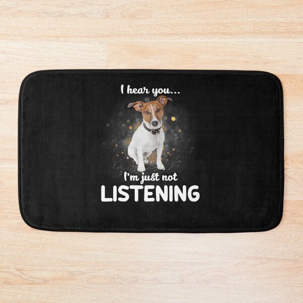Artikelvorschau, Jack Russell Terrier I Hear You Not Listening Dog Gift T-Shirt  entworfen und verkauft von Expand-colombus.