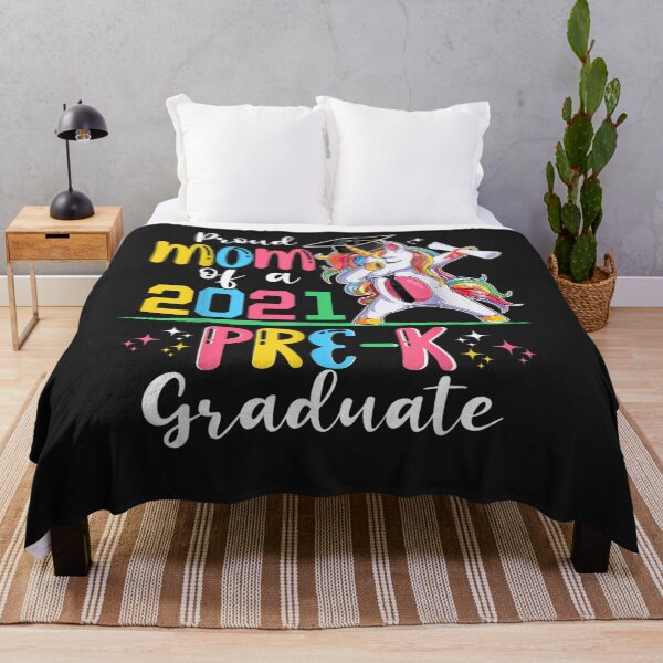 Item preview, Proud Mom Of A 2021 Pre-K Graduate Unicorn Grad Senior T-Shirt designed and sold by Expand-colombus.