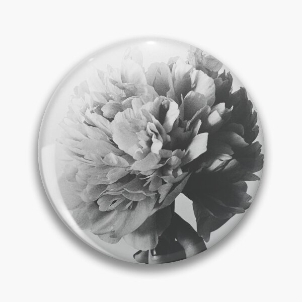 Item preview, Black and white flower print designed and sold by Anamika Mehta.