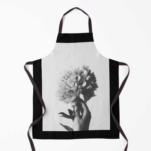 Item preview, Black and white flower print designed and sold by Anamika Mehta.